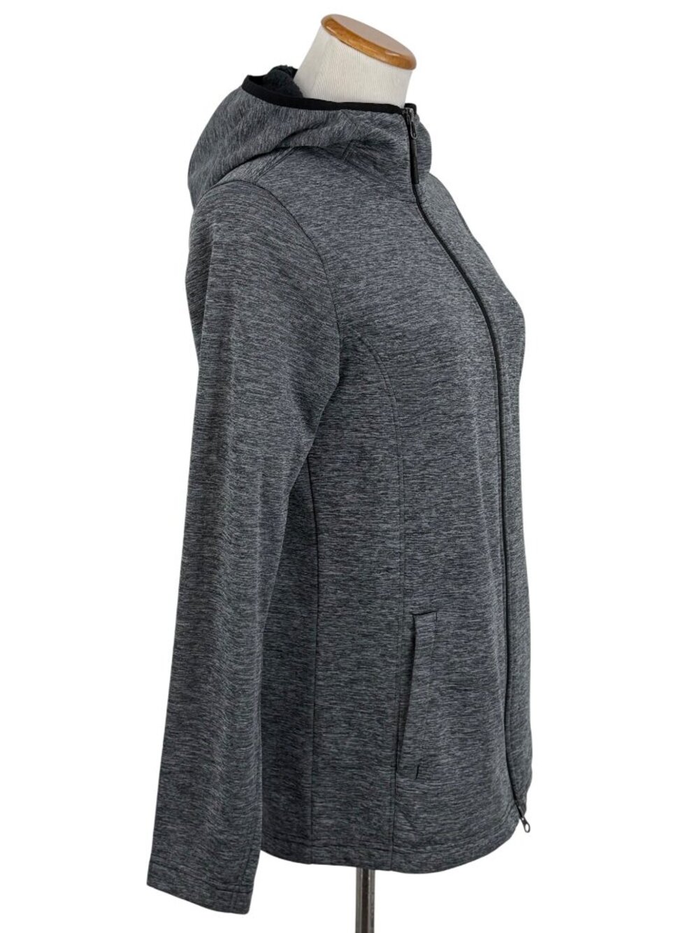 The North Face Gray Zip-Up Fleece Lined Canyonlands Hoodie Jacket S | Athleisure - Picture 9 of 16